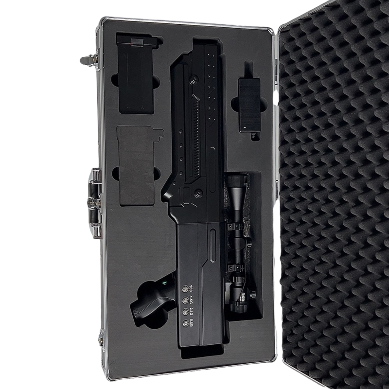  夏河手持便携式枪型低空防御反制四通道B型