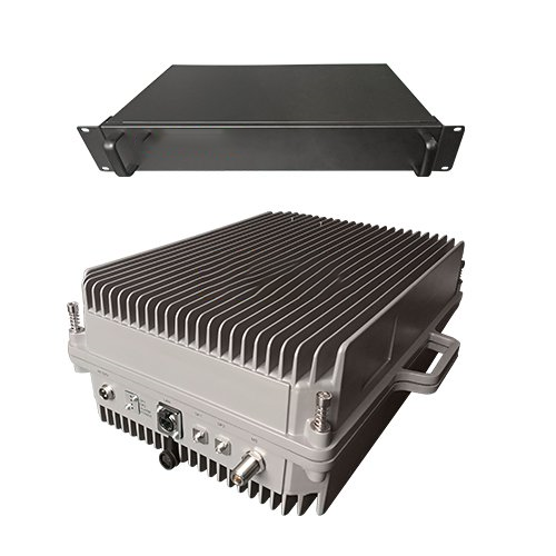  夏河TETRA800数字警用集群数字光纤直放站远近端机