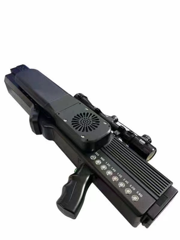  夏河手持便携式枪型低空防御反制八通道